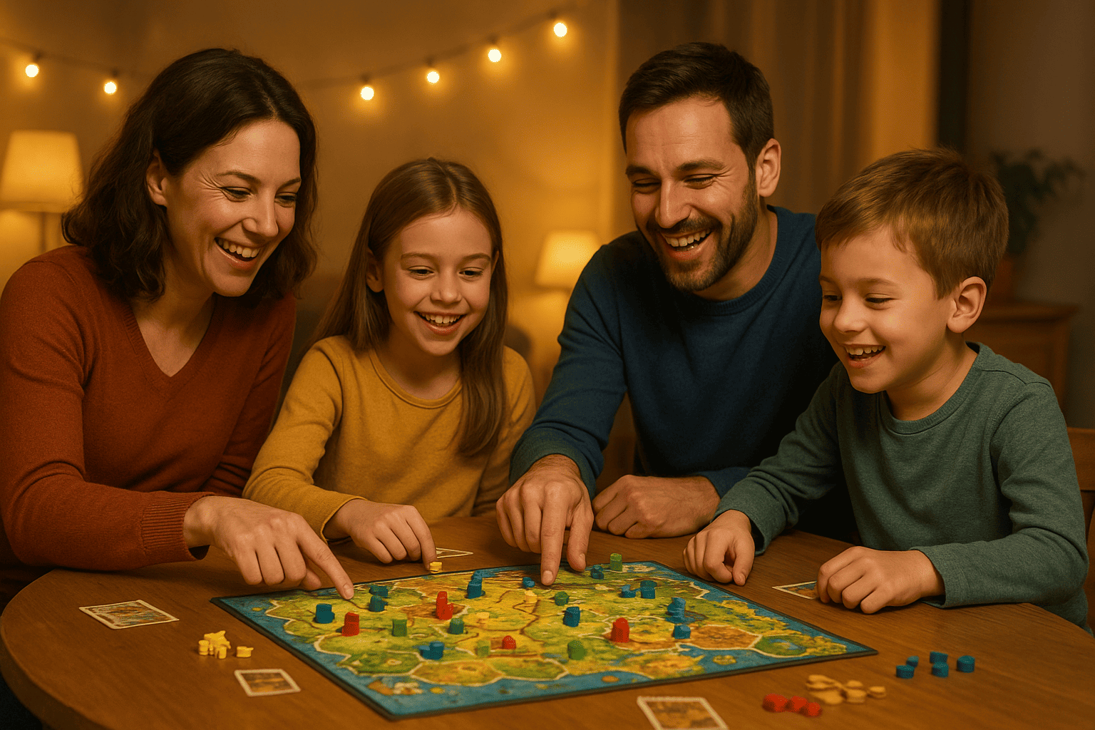 Brädspel (Familj, Strategi, Fest)