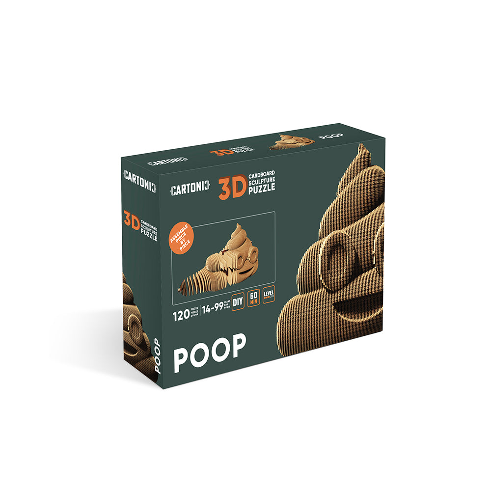 Cartonic 3D Pussel POOP